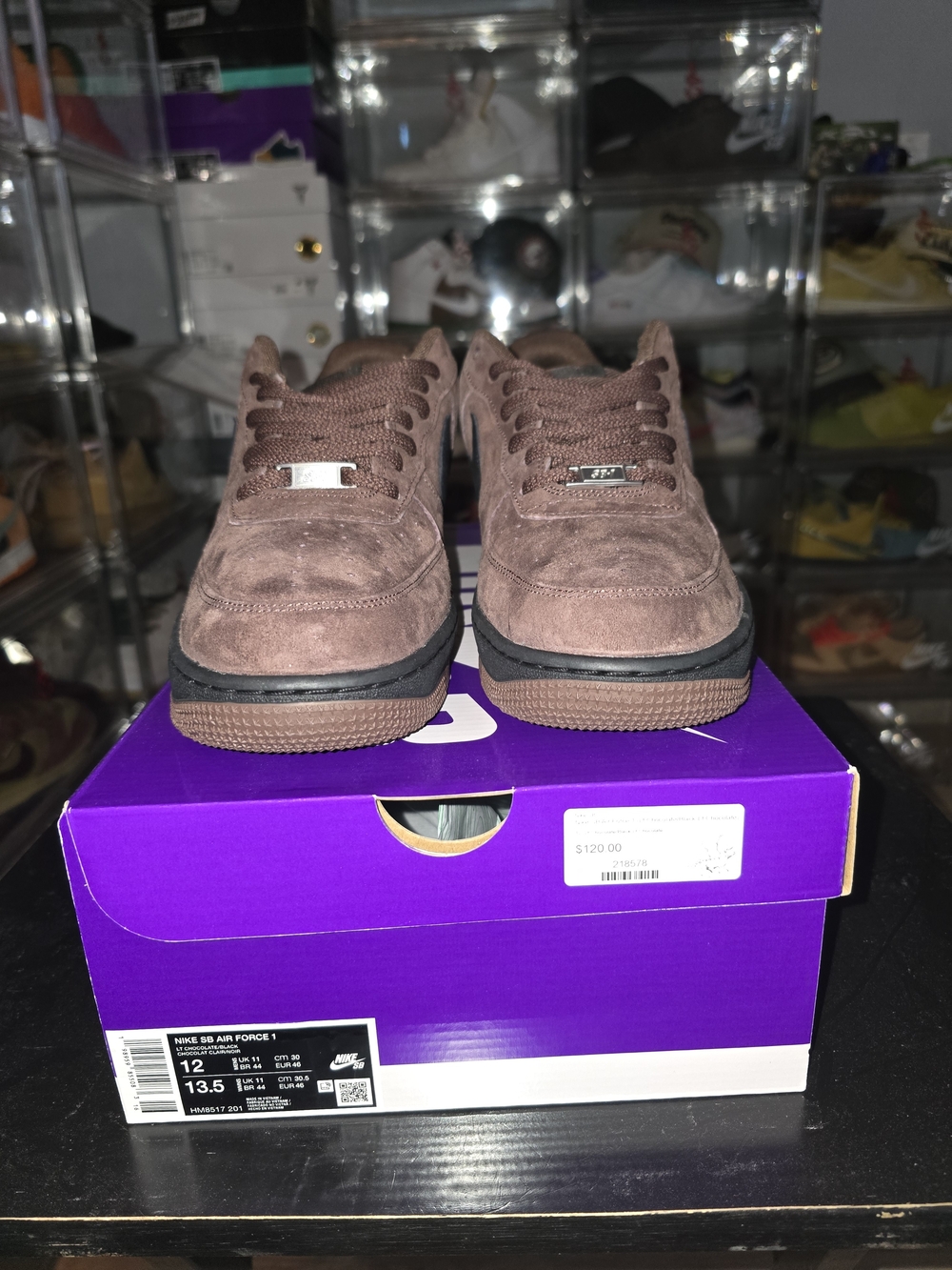 Nike SB Air Force 1 Low Light Chocolate